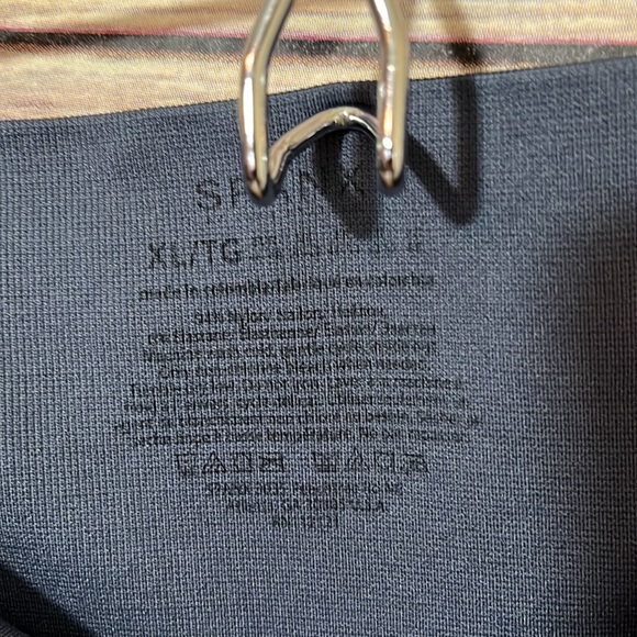 SPANX | Look At Me Now Blue Gray Print Leggings XL  EUC B2 - Picture 5 of 7